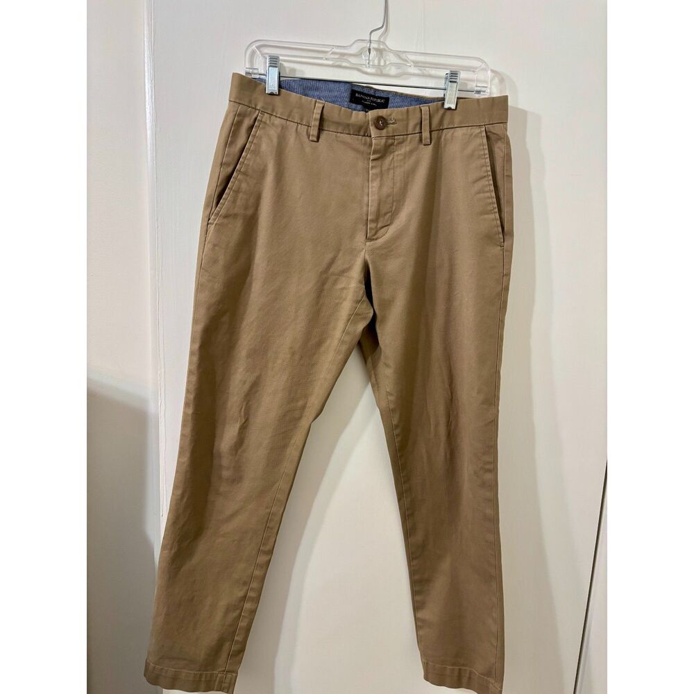Banana Republic 30X30 Acorn Classic Cotton Stretch Chinos Very Good Condition